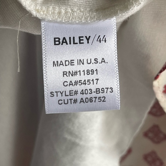 BAILEY 44 Toubakal Chiffon Halter Floral High Low Bohemian Cream Brown Leather M - Picture 11 of 12